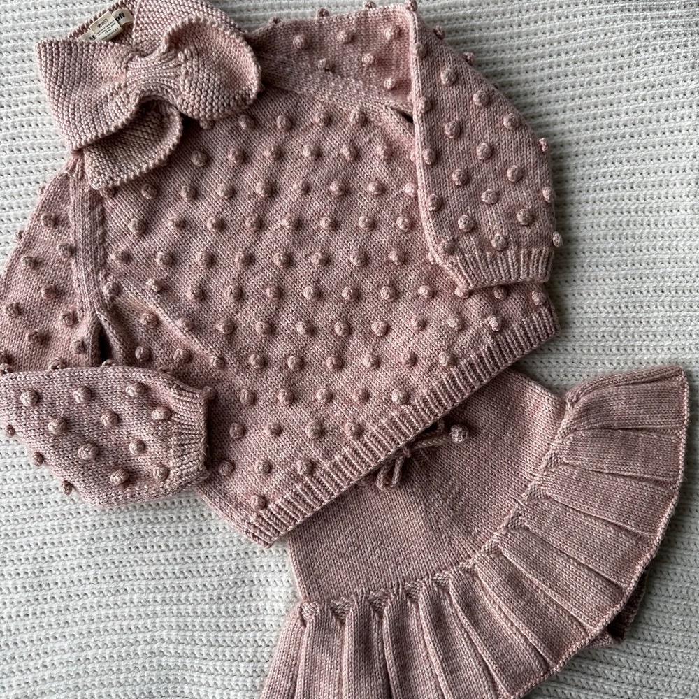 Misha and puff rosette pcp, skating skirt and scarf